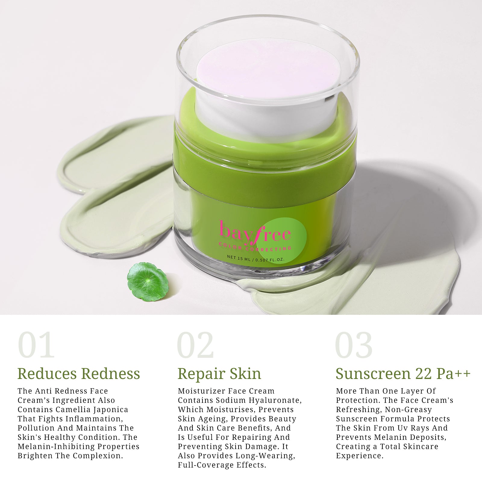 Cica Tiger Grass Color Correcting Treatment SPF 22